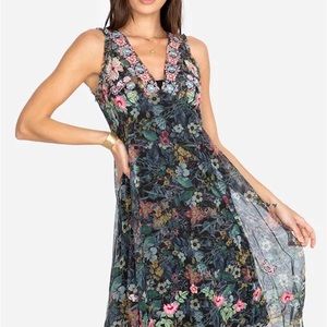 Johnny Was Giomy Mesh Dress size XS